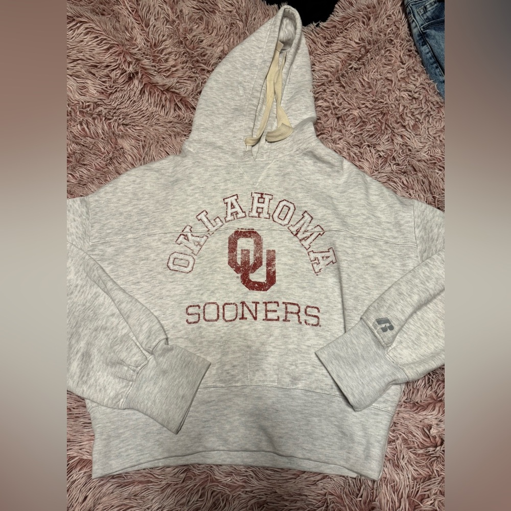 Oklahoma cropped sweatshirt